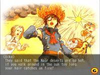 une photo d'Ã©cran de Skies of Arcadia sur Sega Dreamcast